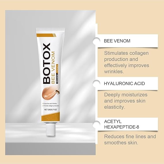BOTOX Bee Venom Wrinkle Cream Anti-Wrinkle Erase lines Wrinkels