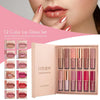 12-Piece Handaiyan Lip Gloss & Matte Lipstick Set