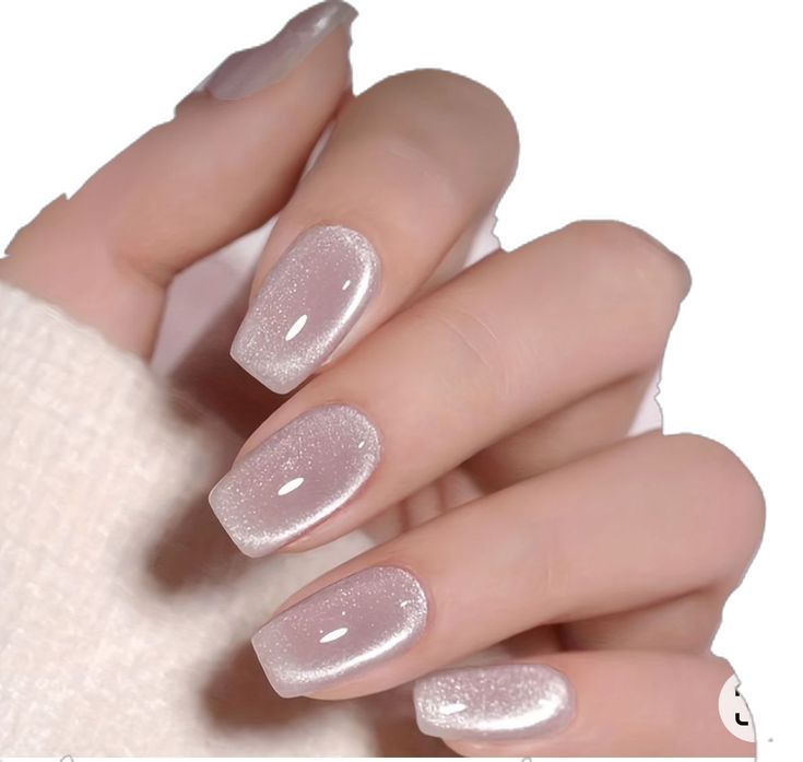 Press on Nails Square/Almond Cat’s Eye False Nails