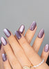 Press on Nails Square/Almond Cat’s Eye False Nails