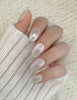 Press on Nails Square/Almond Cat’s Eye False Nails