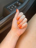 Press on Nails Square/Almond Cat’s Eye False Nails