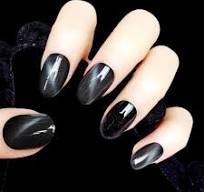 Press on Nails Square/Almond Cat’s Eye False Nails