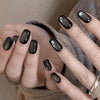 Press on Nails Square/Almond Cat’s Eye False Nails