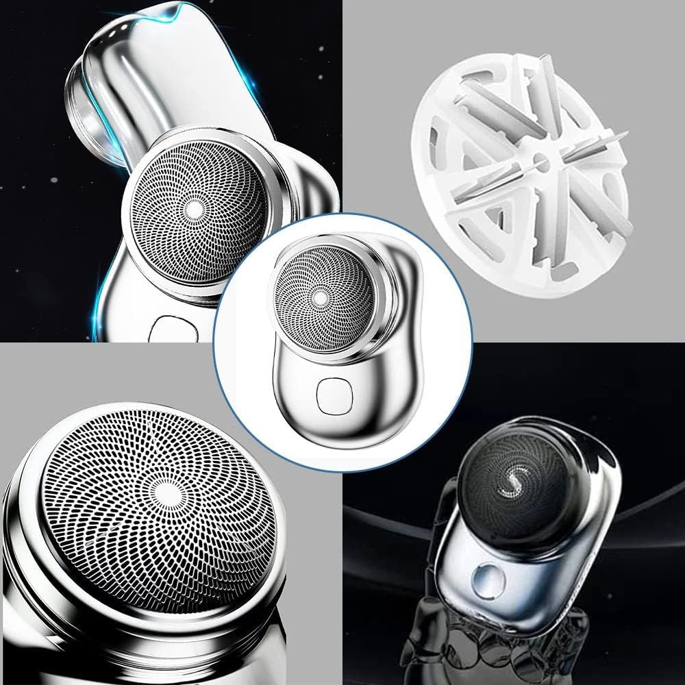 Mini-Shave Portable Electric Shaver Electric Razor for Men, Pocket Size Portable Shaver